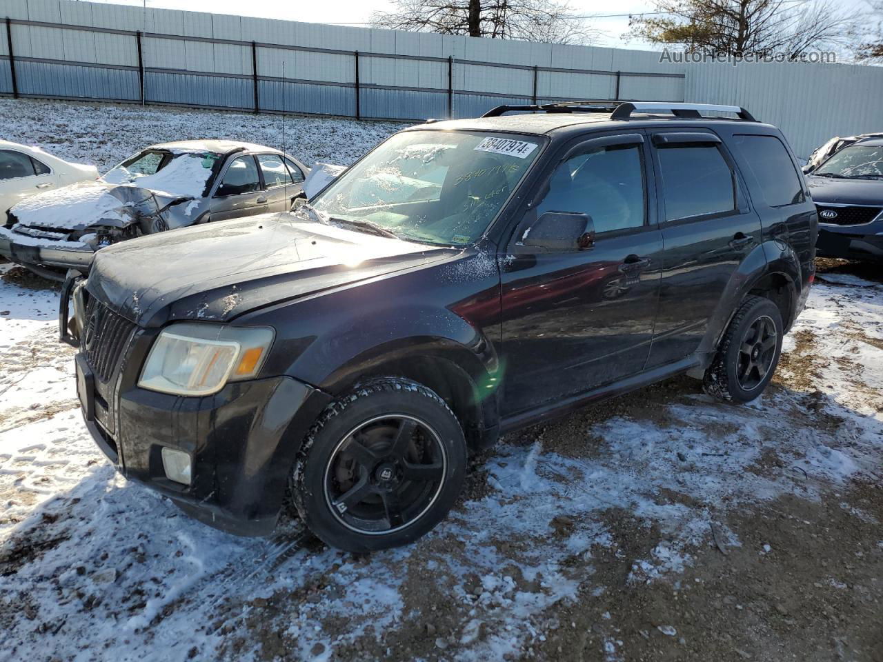 2010 Mercury Mariner Premier Черный vin: 4M2CN8HG7AKJ14169