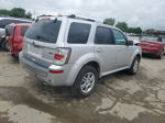 2010 Mercury Mariner Premier Silver vin: 4M2CN8HG7AKJ24510