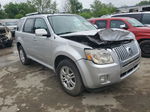 2010 Mercury Mariner Premier Silver vin: 4M2CN8HG7AKJ24510