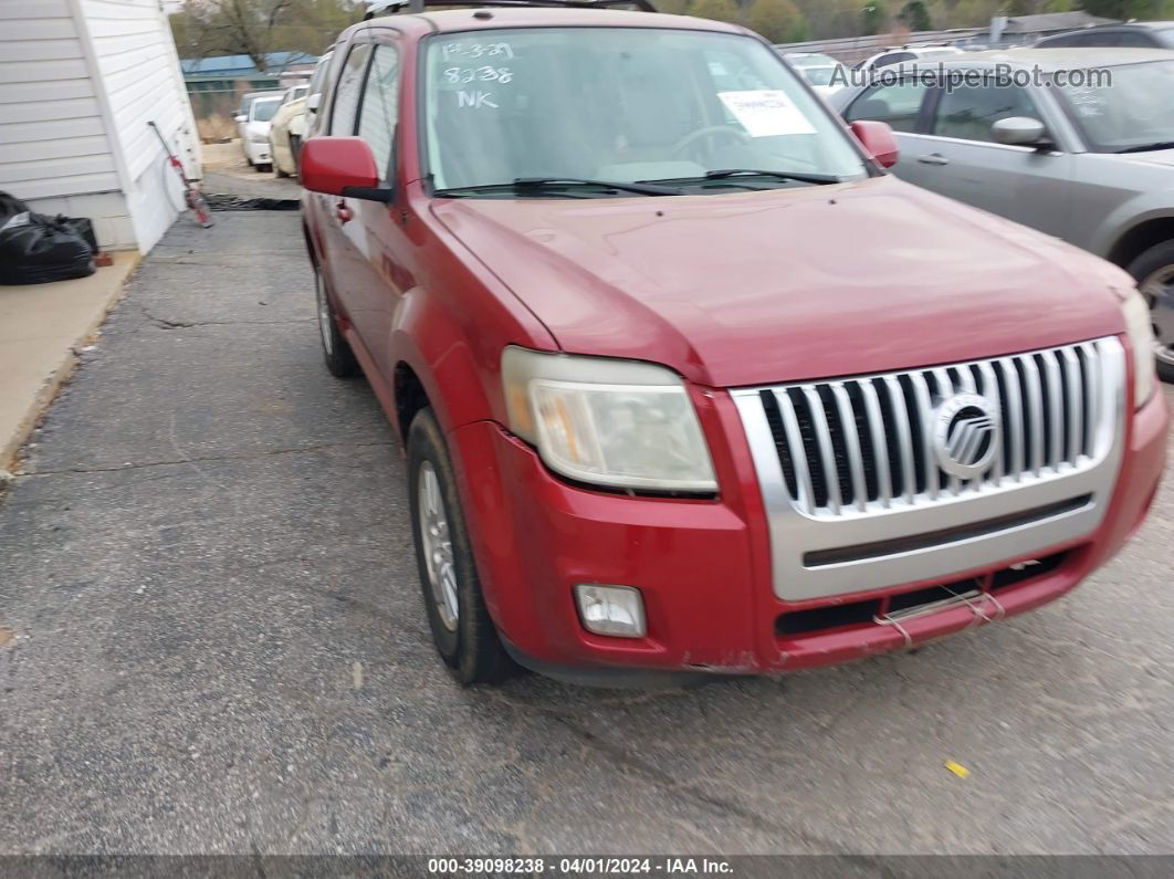 2011 Mercury Mariner Premier Red vin: 4M2CN8HG7BKJ08888