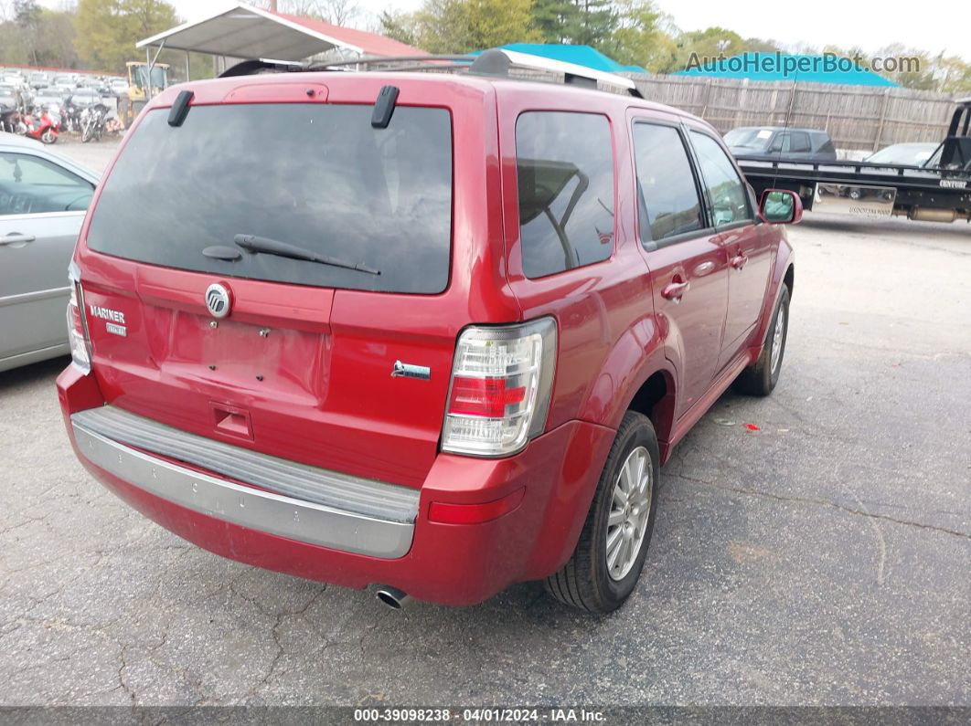 2011 Mercury Mariner Premier Red vin: 4M2CN8HG7BKJ08888