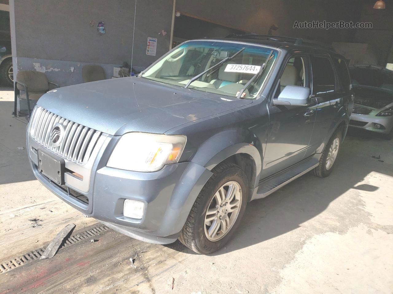 2010 Mercury Mariner Premier Blue vin: 4M2CN8HG8AKJ26573