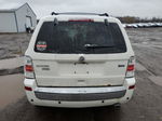 2010 Mercury Mariner Premier White vin: 4M2CN8HG8AKJ27674