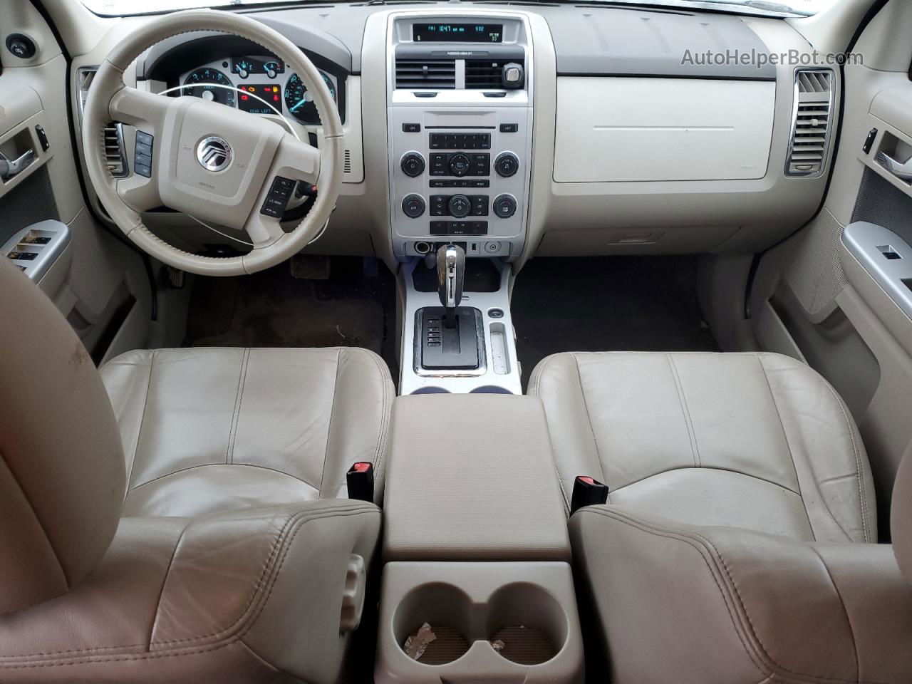 2010 Mercury Mariner Premier Белый vin: 4M2CN8HG8AKJ27674