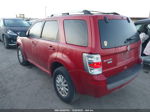 2011 Mercury Mariner Premier Red vin: 4M2CN8HG8BKJ08768