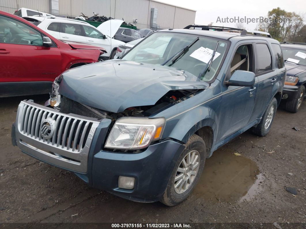 2011 Mercury Mariner Premier Light Blue vin: 4M2CN8HG8BKJ08916