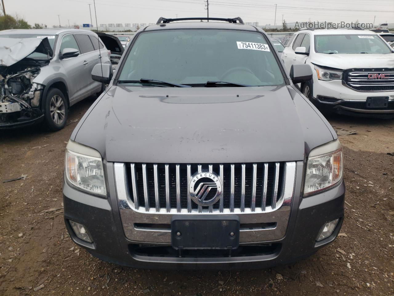 2011 Mercury Mariner Premier Gray vin: 4M2CN8HG9BKJ04194