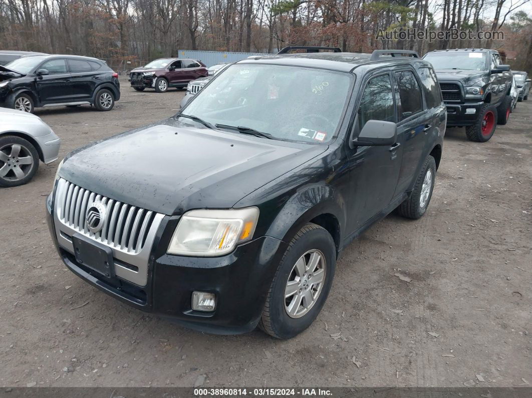 2010 Mercury Mariner   Черный vin: 4M2CN9B72AKJ22971