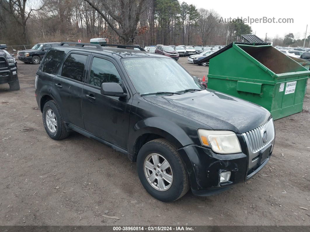 2010 Mercury Mariner   Черный vin: 4M2CN9B72AKJ22971