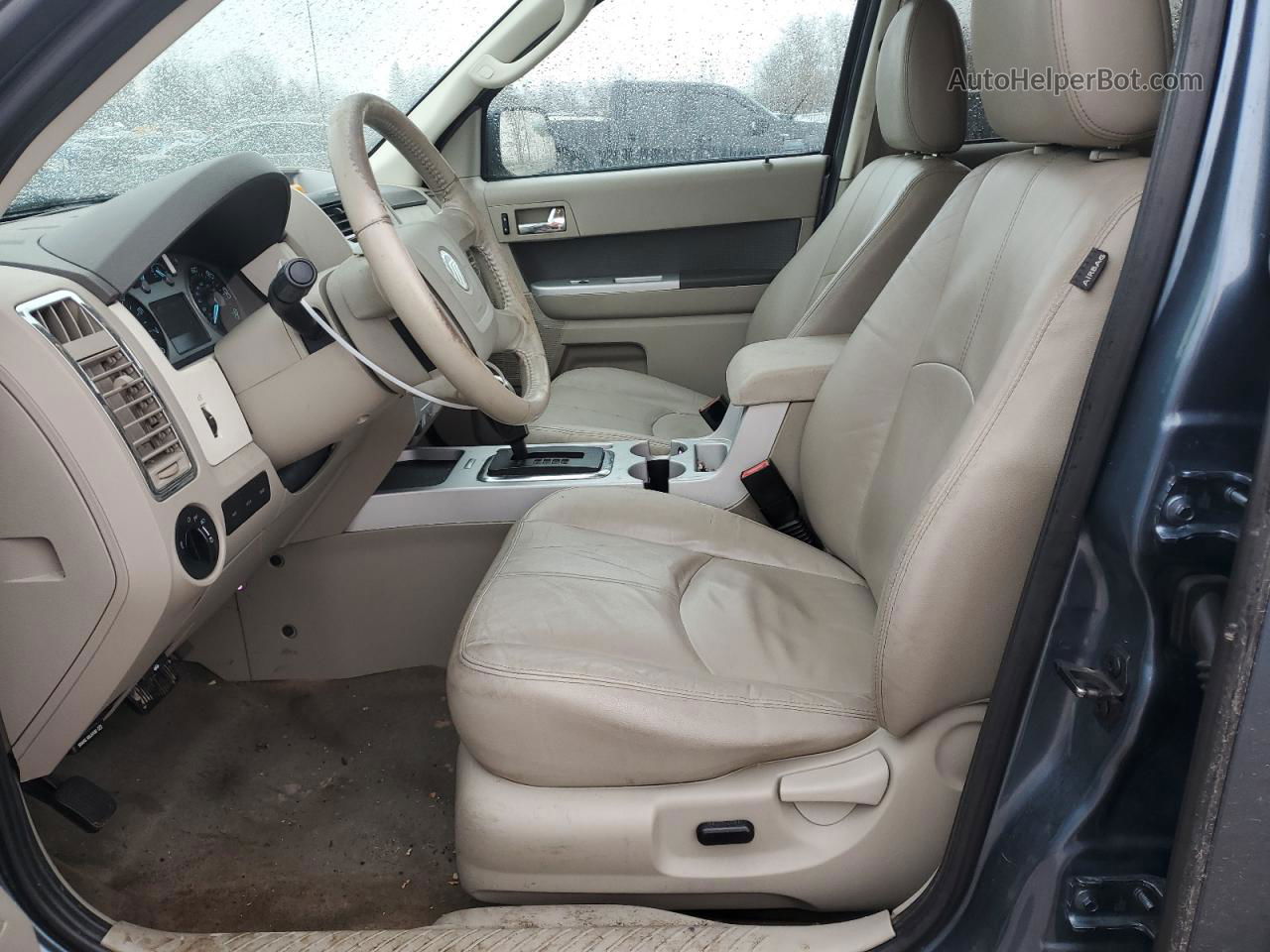 2010 Mercury Mariner  Серый vin: 4M2CN9B73AKJ17410