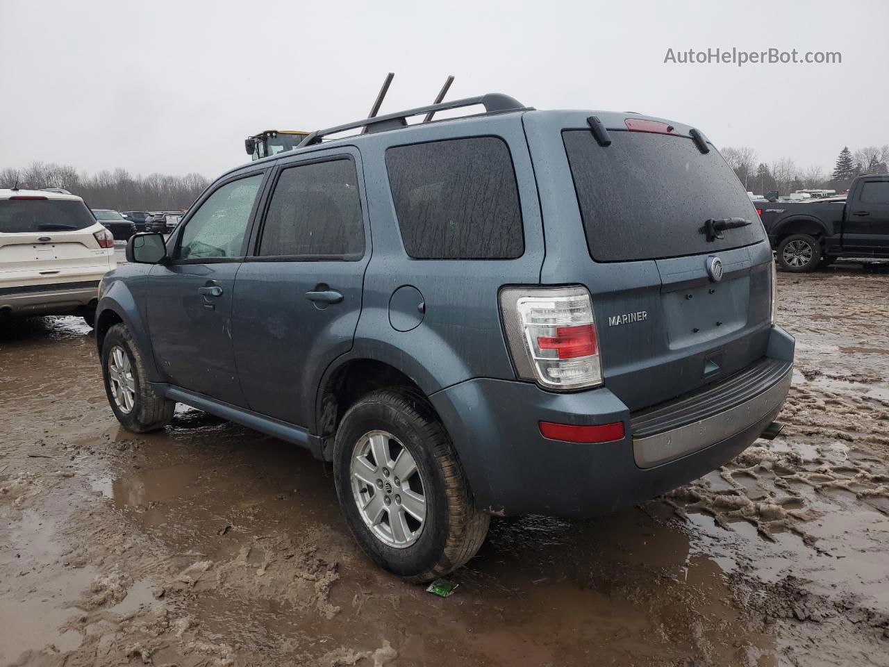 2010 Mercury Mariner  Серый vin: 4M2CN9B73AKJ17410