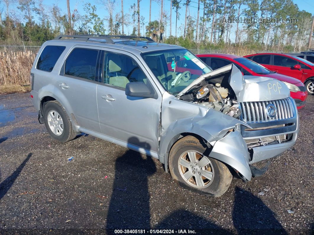 2010 Mercury Mariner   Silver vin: 4M2CN9B74AKJ08845