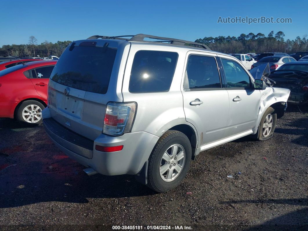 2010 Mercury Mariner   Silver vin: 4M2CN9B74AKJ08845