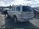 2010 Mercury Mariner   White vin: 4M2CN9B7XAKJ29392