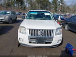 2010 Mercury Mariner   White vin: 4M2CN9B7XAKJ29392