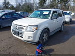 2010 Mercury Mariner   White vin: 4M2CN9B7XAKJ29392