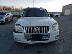 2010 Mercury Mariner  White vin: 4M2CN9BG8AKJ11991