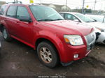 2010 Mercury Mariner Red vin: 4M2CN9BG9AKJ07982