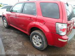 2010 Mercury Mariner Red vin: 4M2CN9BG9AKJ07982