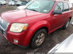 2010 Mercury Mariner Red vin: 4M2CN9BG9AKJ07982