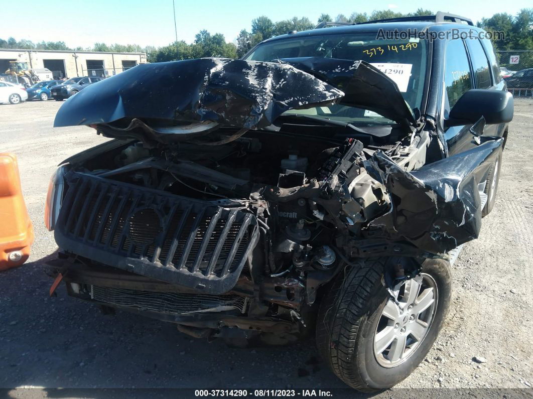 2011 Mercury Mariner   Черный vin: 4M2CN9BG9BKJ01374