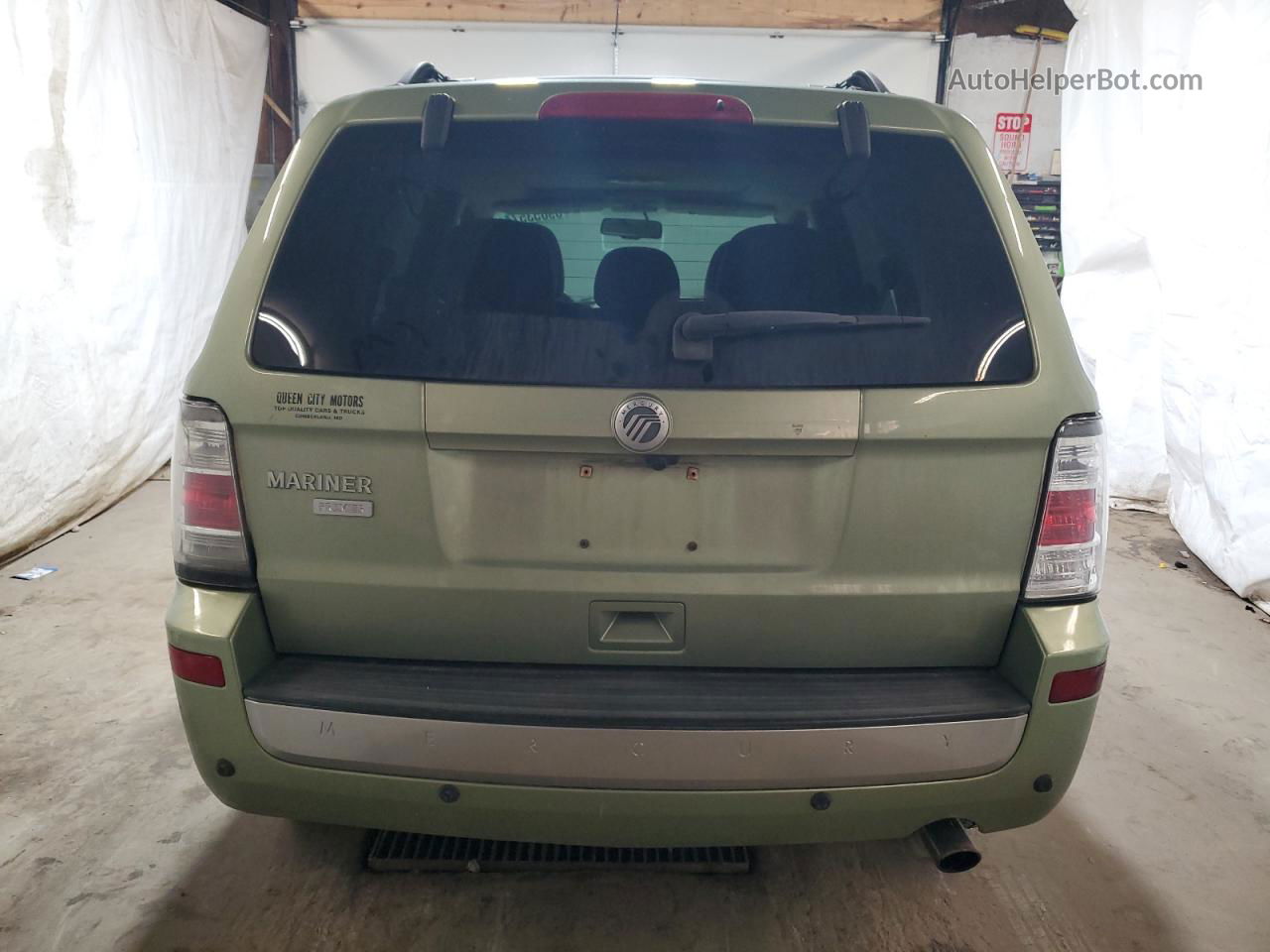 2010 Mercury Mariner Premier Green vin: 4M2CN9H70AKJ25181