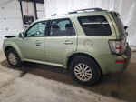 2010 Mercury Mariner Premier Green vin: 4M2CN9H70AKJ25181