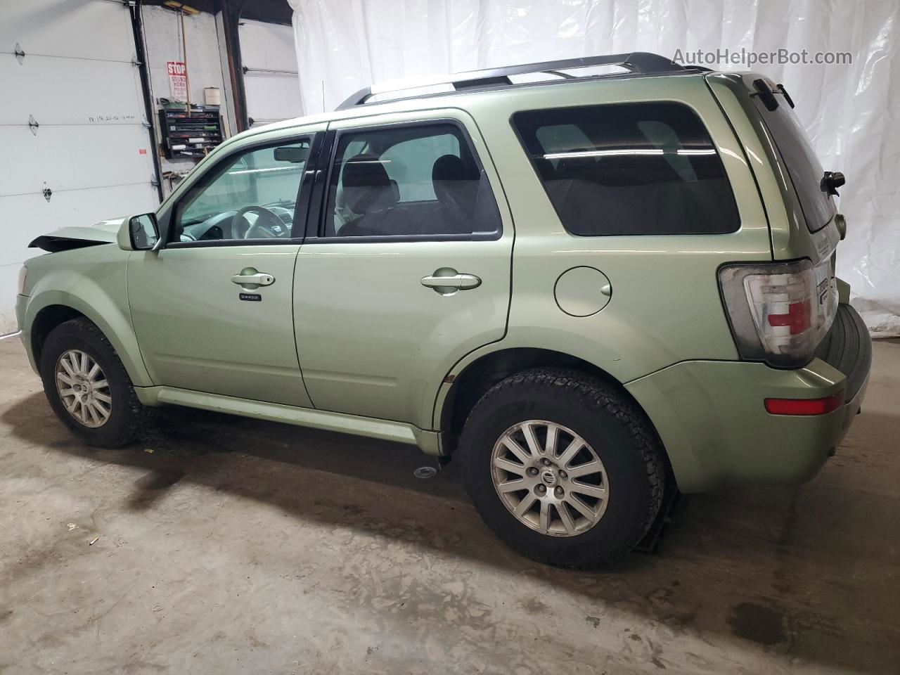 2010 Mercury Mariner Premier Green vin: 4M2CN9H70AKJ25181