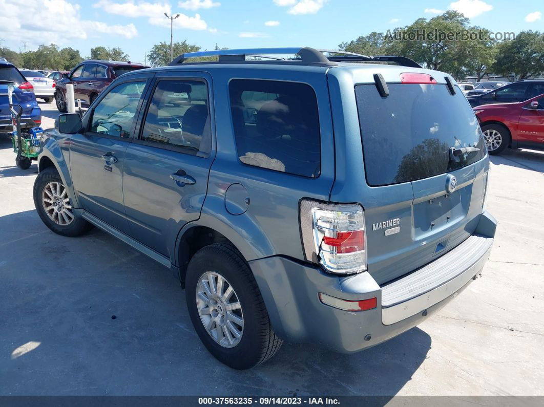 2011 Mercury Mariner Premier Light Blue vin: 4M2CN9H70BKJ00363