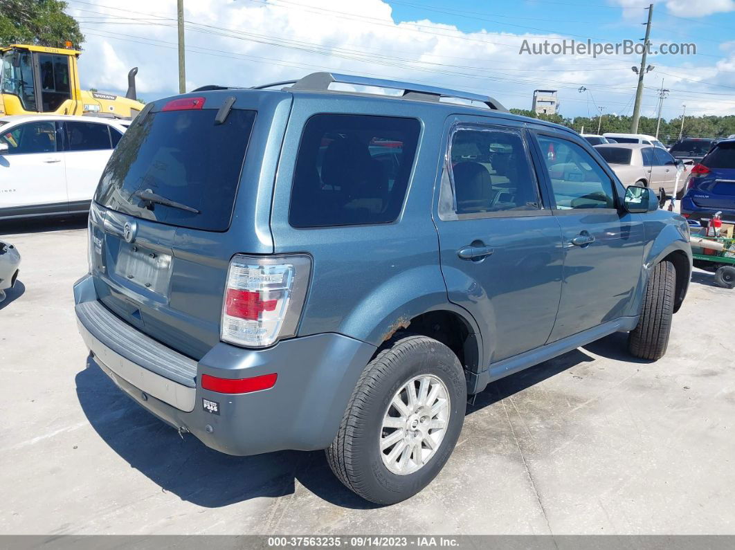 2011 Mercury Mariner Premier Light Blue vin: 4M2CN9H70BKJ00363