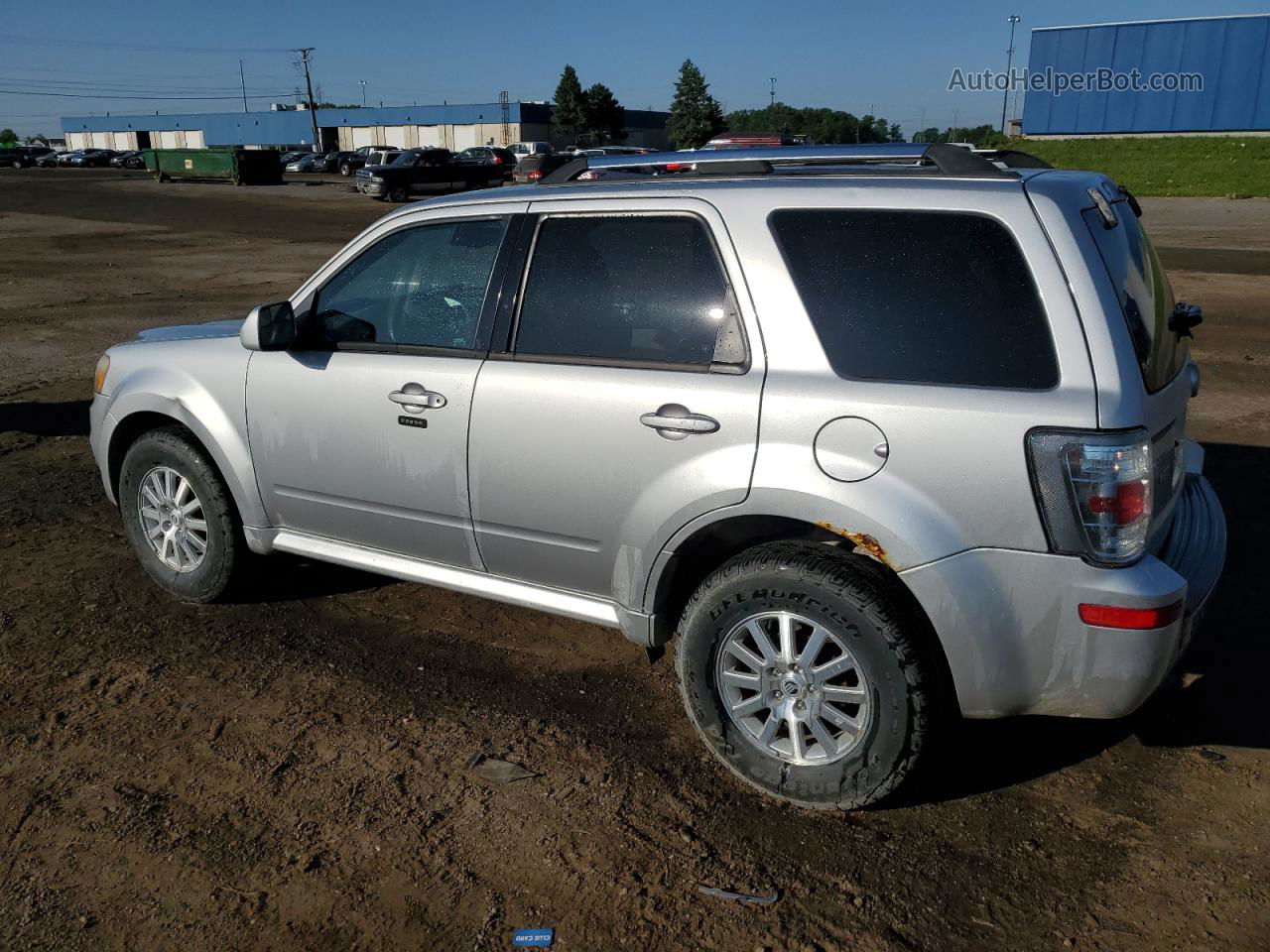 2010 Mercury Mariner Premier Silver vin: 4M2CN9H72AKJ03442