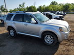 2010 Mercury Mariner Premier Silver vin: 4M2CN9H72AKJ03442