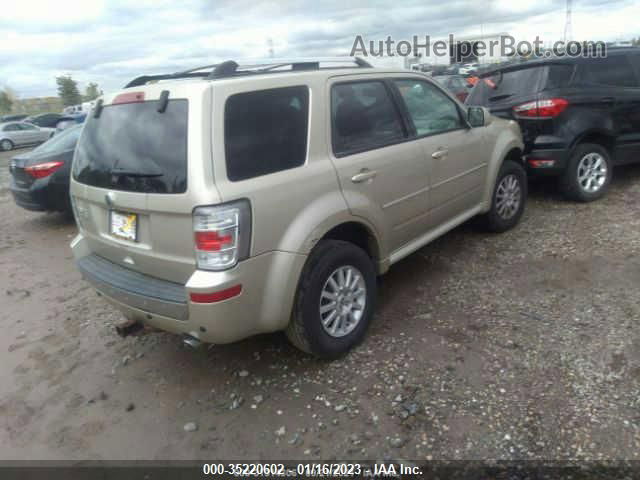 2010 Mercury Mariner Premier Золотой vin: 4M2CN9H72AKJ22444