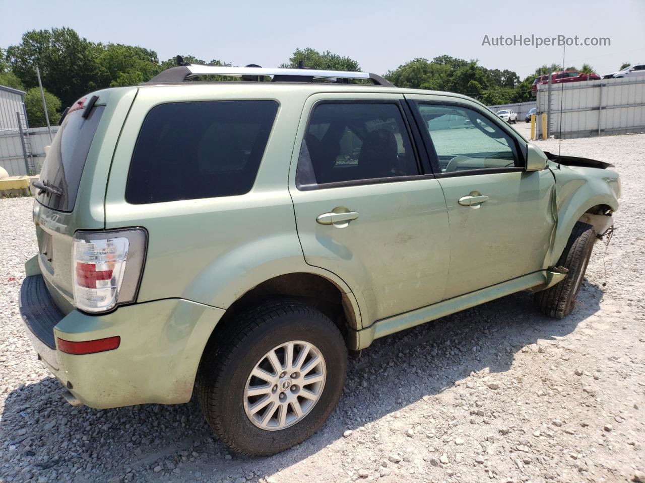 2010 Mercury Mariner Premier Green vin: 4M2CN9H72AKJ23741