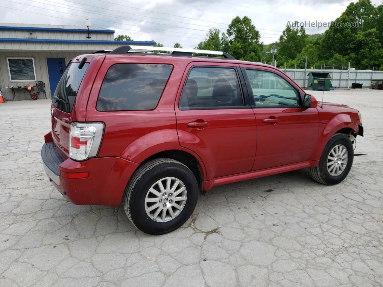 2011 Mercury Mariner Premier Red vin: 4M2CN9H75BKJ05395