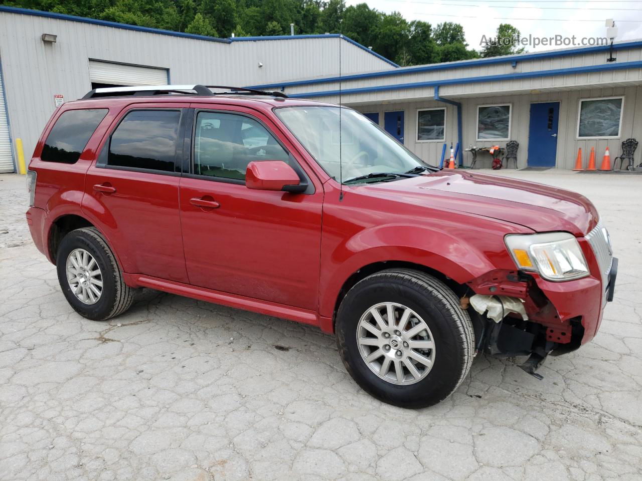 2011 Mercury Mariner Premier Красный vin: 4M2CN9H75BKJ05395