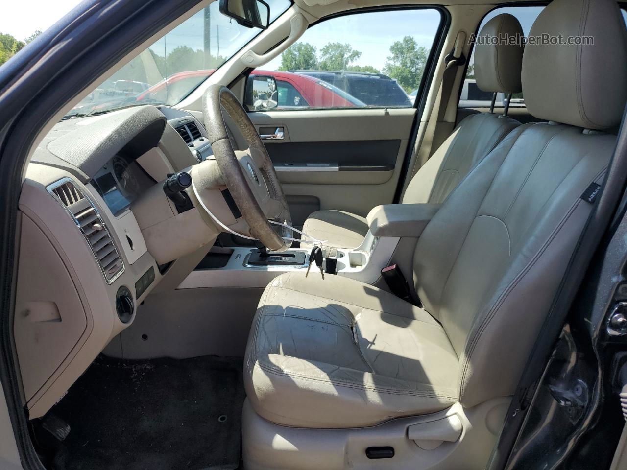 2010 Mercury Mariner Premier Gray vin: 4M2CN9H76AKJ04139