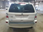 2010 Mercury Mariner Premier White vin: 4M2CN9H76AKJ05758