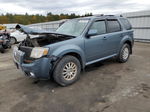 2010 Mercury Mariner Premier Blue vin: 4M2CN9H76AKJ27209