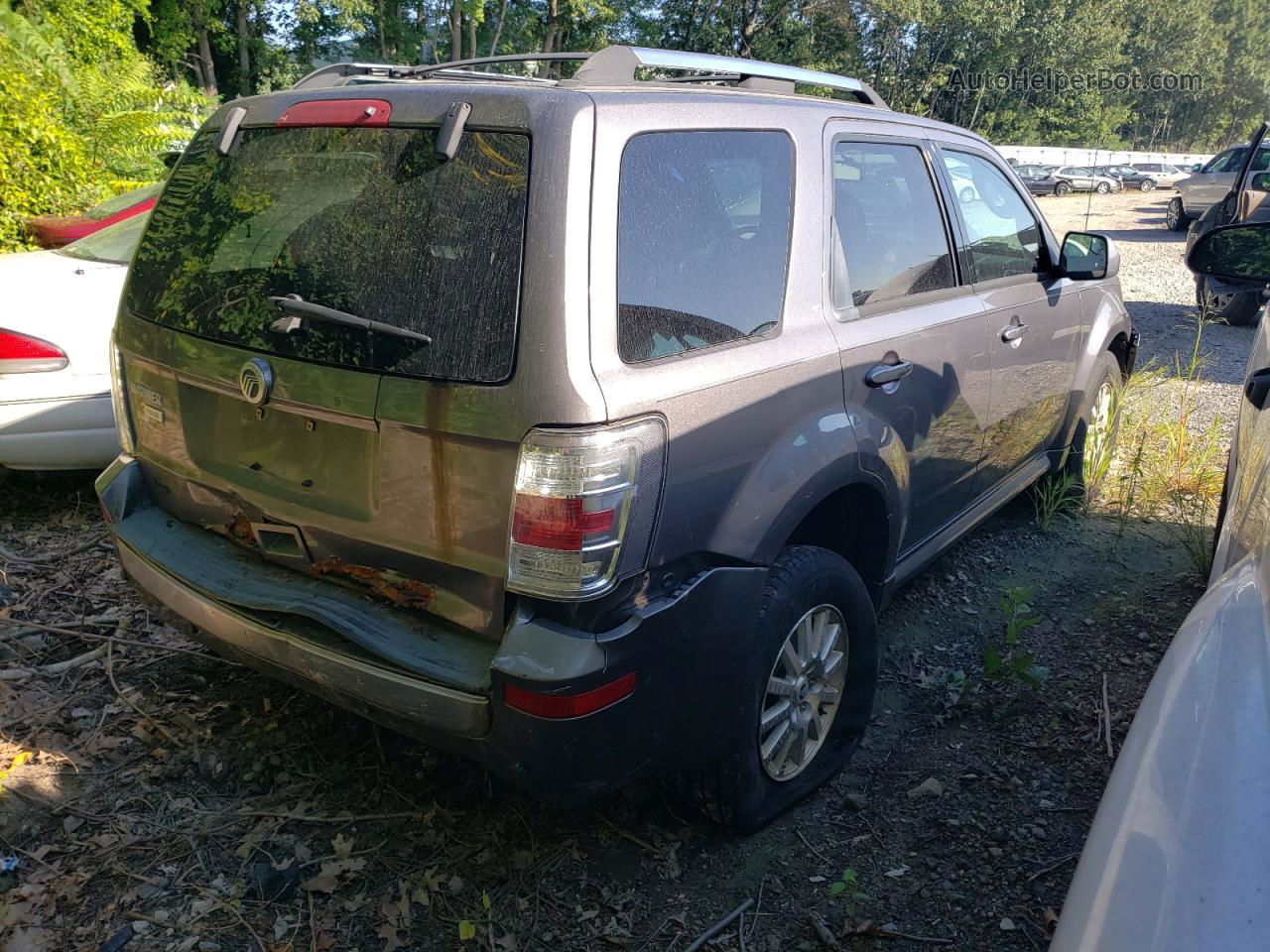 2010 Mercury Mariner Premier Серый vin: 4M2CN9H77AKJ26408