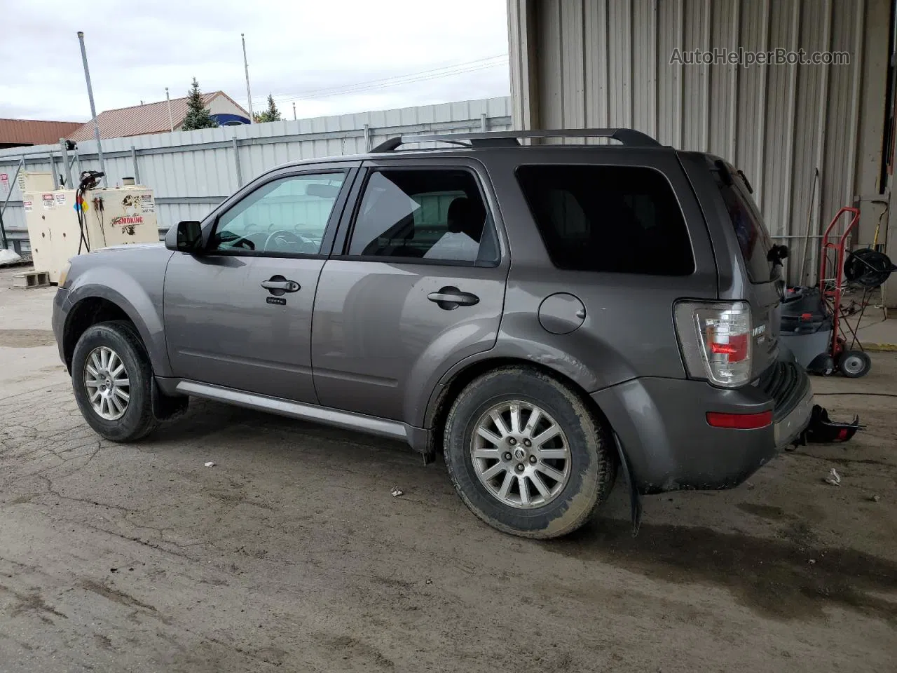 2010 Mercury Mariner Premier Gray vin: 4M2CN9H79AKJ09870