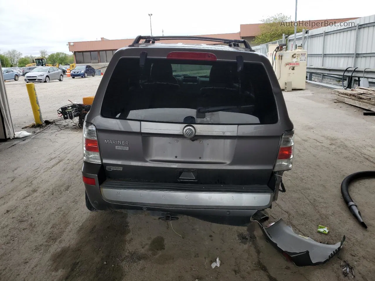 2010 Mercury Mariner Premier Серый vin: 4M2CN9H79AKJ09870