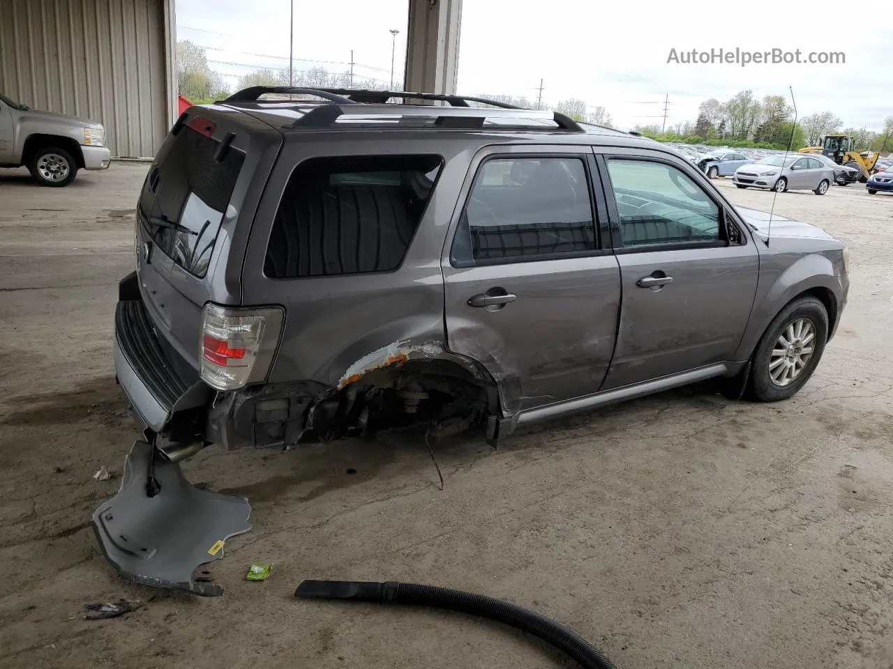 2010 Mercury Mariner Premier Серый vin: 4M2CN9H79AKJ09870