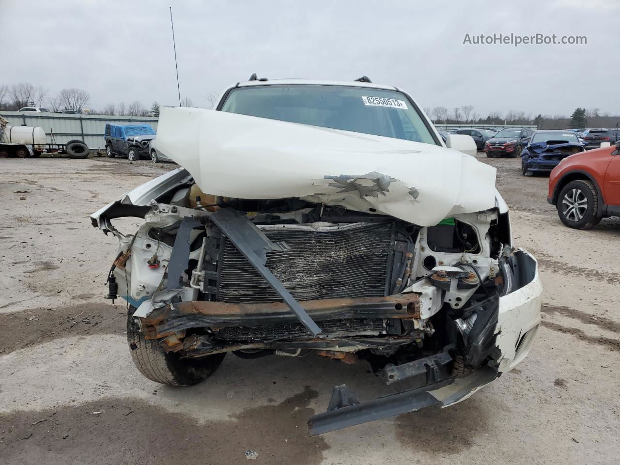 2011 Mercury Mariner Premier White vin: 4M2CN9HG0BKJ07278