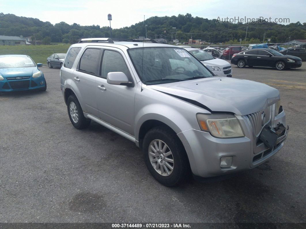 2011 Mercury Mariner Premier Silver vin: 4M2CN9HG0BKJ08205