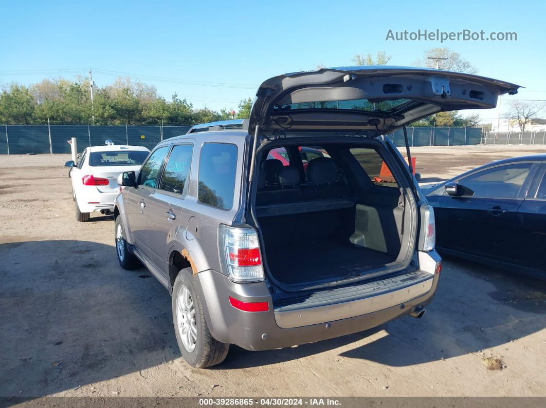 2010 Mercury Mariner Premier Gray vin: 4M2CN9HG1AKJ10849