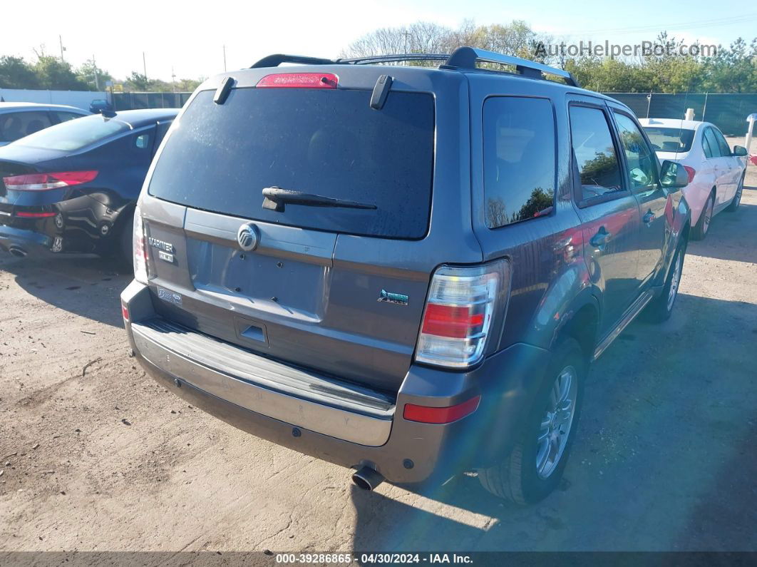 2010 Mercury Mariner Premier Gray vin: 4M2CN9HG1AKJ10849