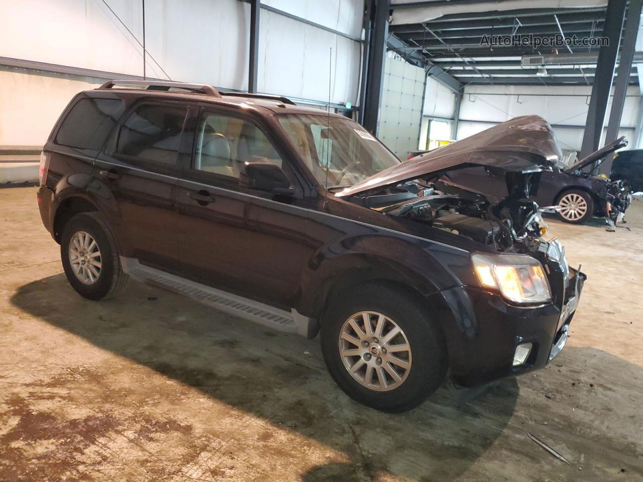 2010 Mercury Mariner Premier Black vin: 4M2CN9HG1AKJ15565