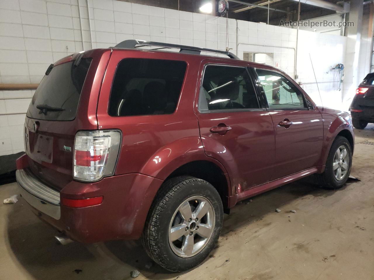 2010 Mercury Mariner Premier Maroon vin: 4M2CN9HG1AKJ19230