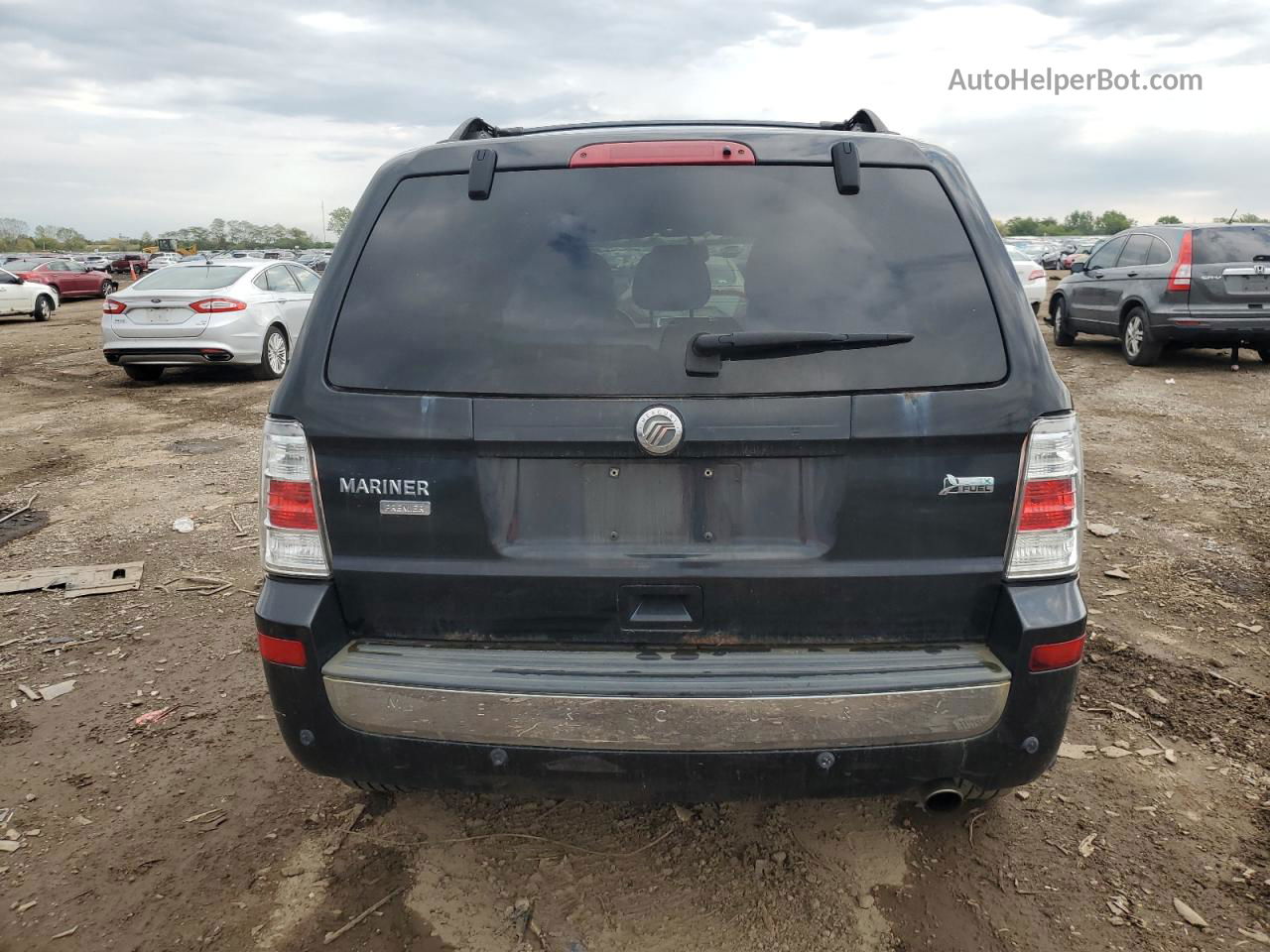 2011 Mercury Mariner Premier Black vin: 4M2CN9HG1BKJ01697